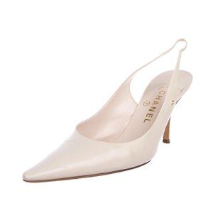 Chanel CC Slingback Pumps